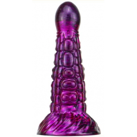 MetallicAnal Mixed Color Balsam Pear Anal Dildo PURPLE