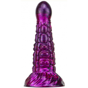 MetallicAnal Dildo Ninja de Fantasia 16 x 5,2cm Purple-Black