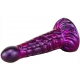 Fantasie Ninja Dildo 16 x 5,2cm Paars-Zwart