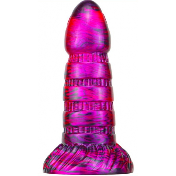 Mixed Color Tower Anal Dildo PURPLE