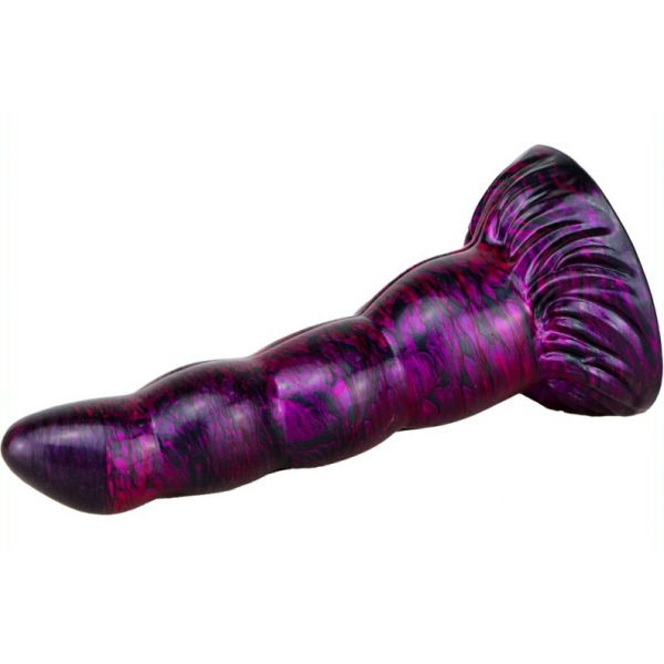 Consolador Fantasy Scopio 17 x 5cm Morado-Negro