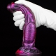 Dildo Jumbox 21 x 5,5cm Paars-Zwart