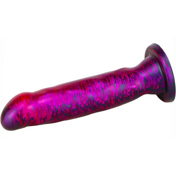 Dildo de Fantasia Marbex 19 x 4cm Purple-Black