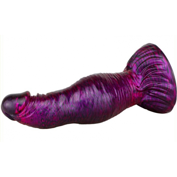 Dildo Fantasy Duxel 17 x 6cm Violett-schwarz