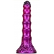 Consolador Fantasy Bamspin 15 x 3.3cm Morado-Negro