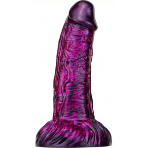 MetallicAnal Dildo Fantasy Gentax 16 x 5cm Purple-Black