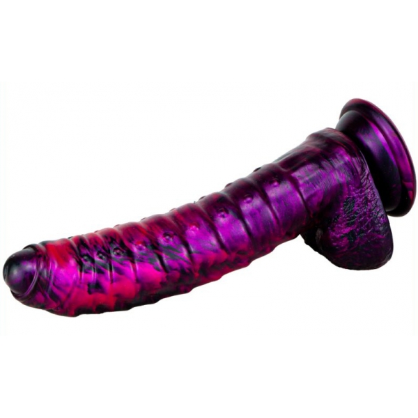 Dildo Fantasy Gasix 16 x 4cm Violett-schwarz