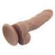 Realistischer Dildo Naked Legend Labour 15 x 3.5cm Braun