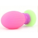 Luminous Silica gel Butt Plug PINK XL