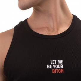 Barcode Berlin Tank Top Let Me Be Your Bitch