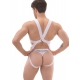 Elastic harness ELON White