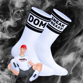 DOM SneakFreaxx witte sokken