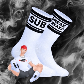 Weiße Socken Sub Socks Sneakfreaxx