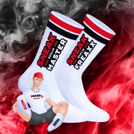 SneakFreaxx Weiße Socken SNEAK BERLIN MASTER