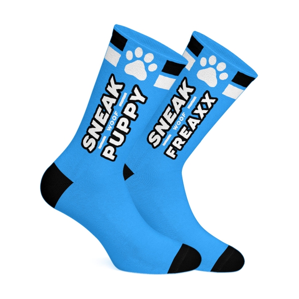 WOOF PUPPY Socken Blau