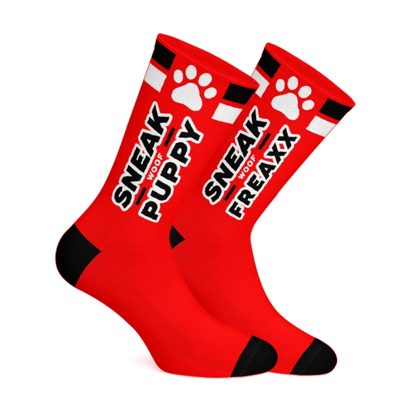 Calcetines WOOF PUPPY Rojo