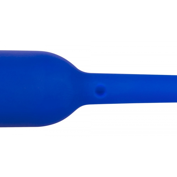 Vibrating silicone urethra rod Dilator Hollow 11cm - Diameter 8mm