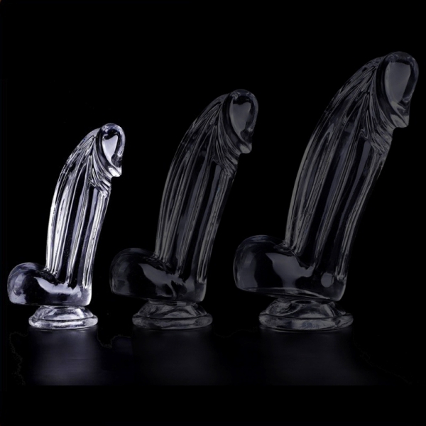 Transparent dildo Kolk S 12 x 3.5cm