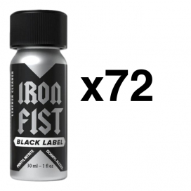 BGP Leather Cleaner  IRON FIST BLACK LABEL 30ml x72