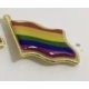 Pin metálico de bandera LGBT