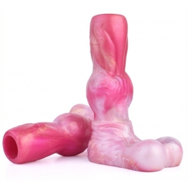 PINKALIEN Monster Wolfys penis sleeve 12.5 x 5cm