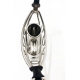Chastity cage Metal Halfy 10 x 3.2cm