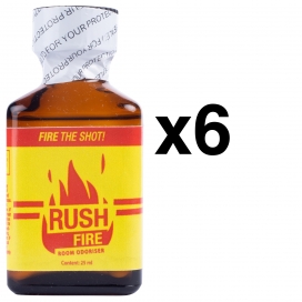 RED Leather Cleaner  RUSH FIRE 24ml x6