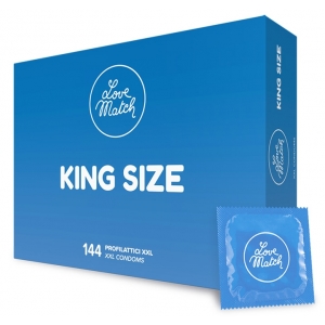 Love Match Condooms XXL King Size x144