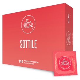 Love Match Dünne Kondome Sottile x144