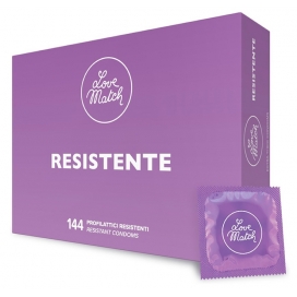 Love Match Preservativos resistentes x144