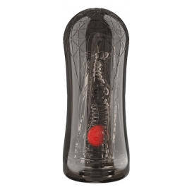 Red Bullet Masturbation Cup BLACK A VIBRATION