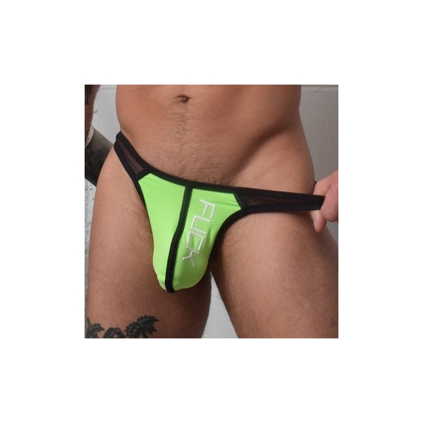 String Hex Thong Neon Grün