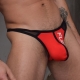 String Hex Thong Rouge