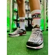 Chaussettes blanches Sporty Addiction Liserés rouges