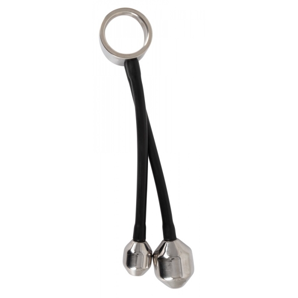 Cockring + metalen verzwaarde pluggen Zware Ring 840gr