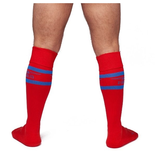 Calcetines Urban Football Rojo-Azul