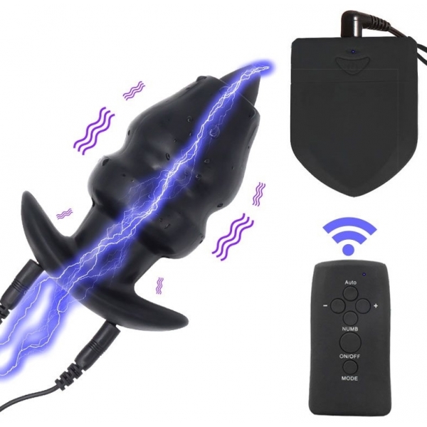 Electro Anus + Penis Plugs Kit