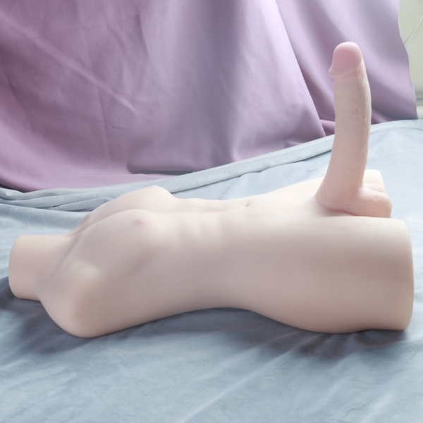Masturbator Bust with Articulated Penis Big Torso Sex 16cm 