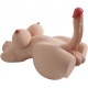Masturbator Büste mit beweglichem Penis Shemale Sex 17cm 
