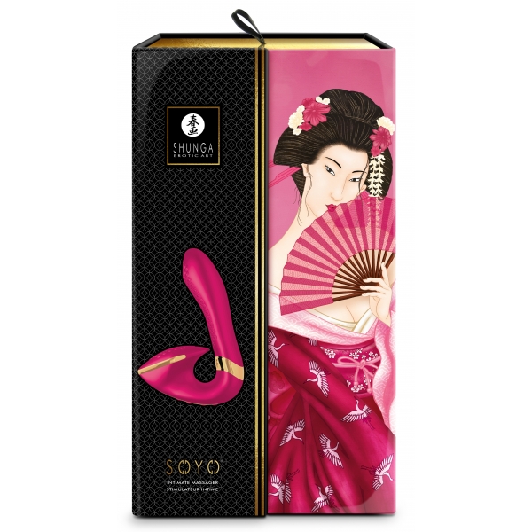 Shunga - Soyo Intimate Massager Raspberry