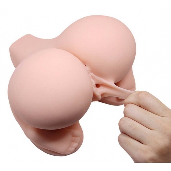 Masturbador Vibrador de Nádegas Estilo Cãozinho de Touro Louco