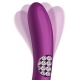 Vibro Rabbit Rotating Double 10 x 3.5cm Violett