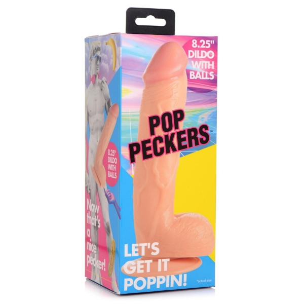 Realistischer Dildo Poppin Up 17 x 4.8cm