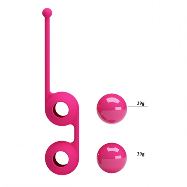 Geisha balls Tighten Up III Pretty Love 8.5 x 3.4cm Pink