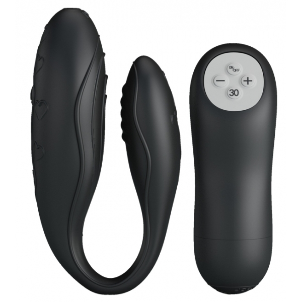 Indulgence Plus Sextoy für Paare - Schwarz