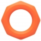 Alpha Sexagon Ring Orange