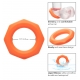 Alpha Sexagon Ring Orange