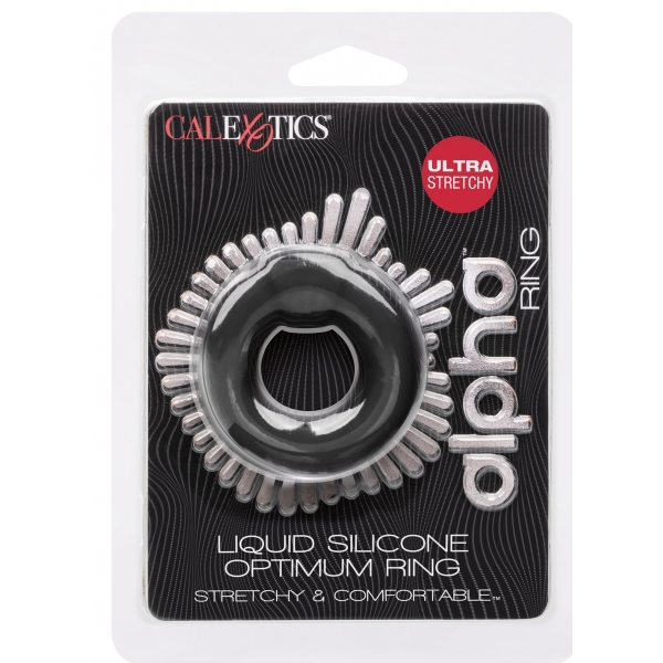 Cockring Silicone Optimum Alpha 32mm Zwart