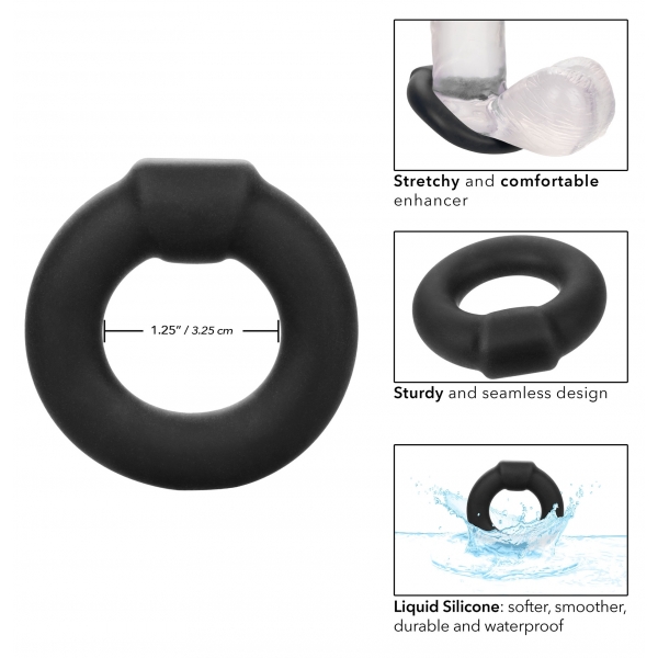 Cockring Silicone Optimum Alpha 32mm Black