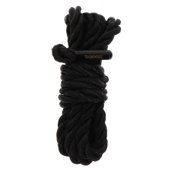 Bondage Seil Taboom 1m50 - Dicke 7mm Schwarz